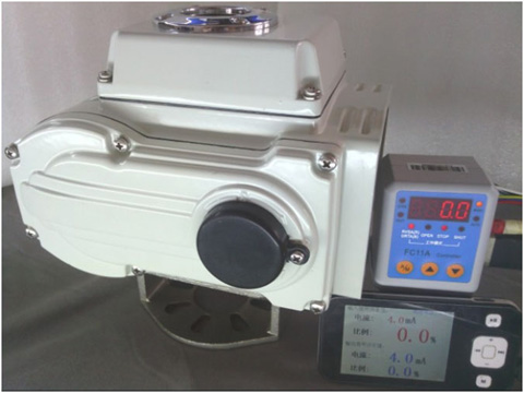 精小型角行程電動執行器