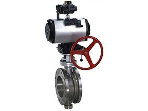 氣動(dòng)三偏心硬密封蝶閥